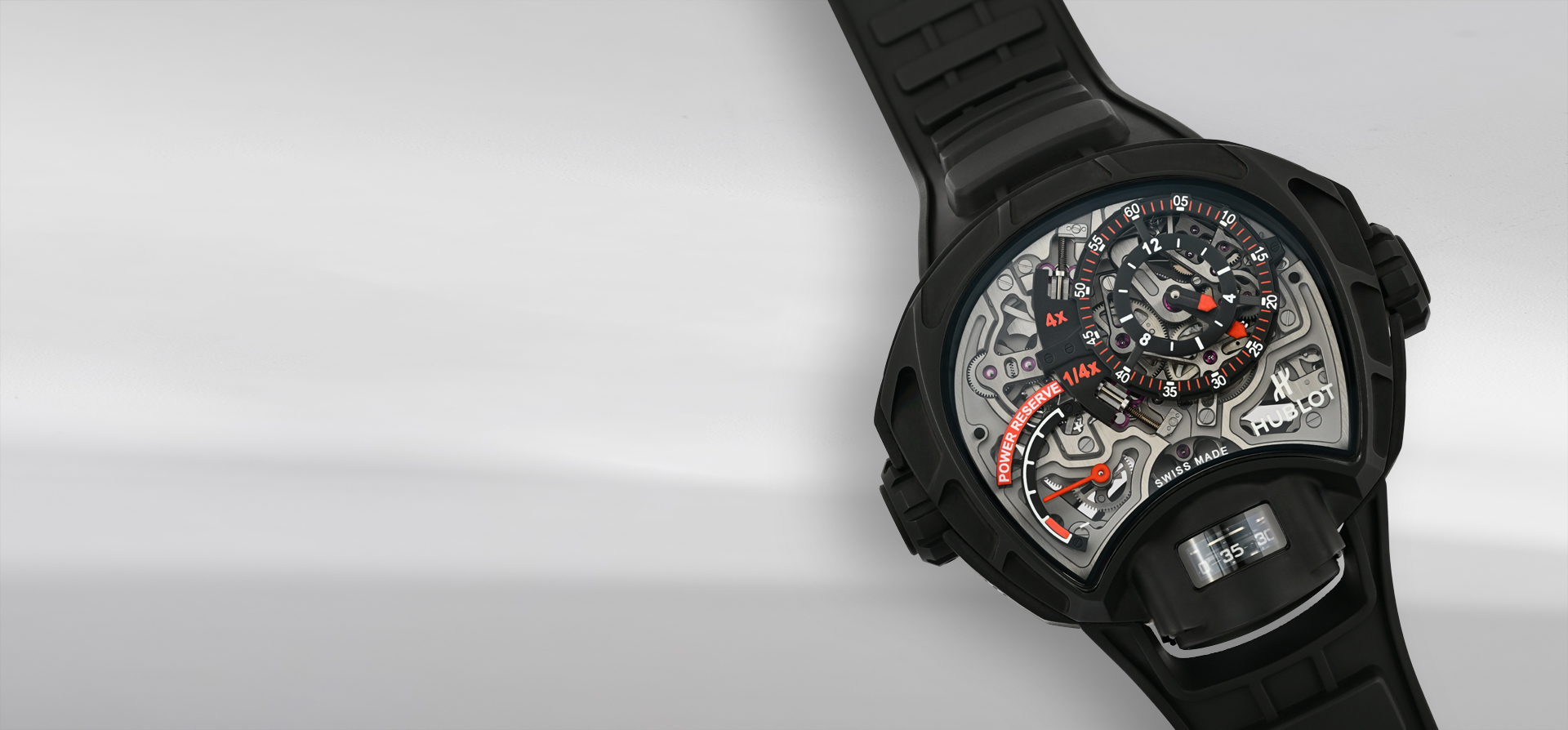 HUBLOT MP 12 KEY OF TIME SKELETON LIMITED EDITION 20 PIECES